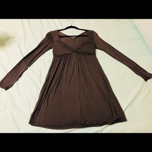 Sweetheart Gray Dress